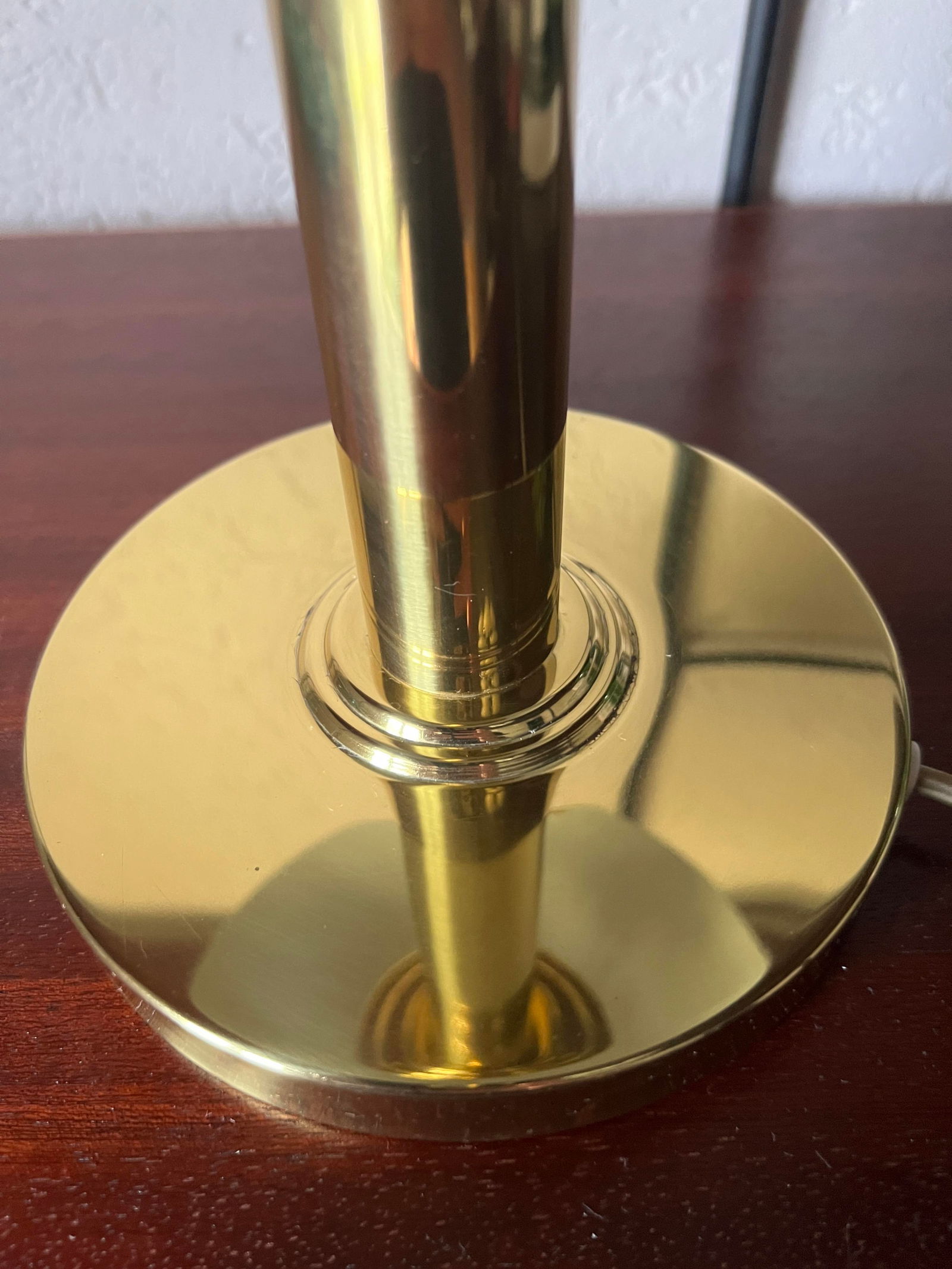 Bauhaus Brass Lamp from WSB, 1970s - 9