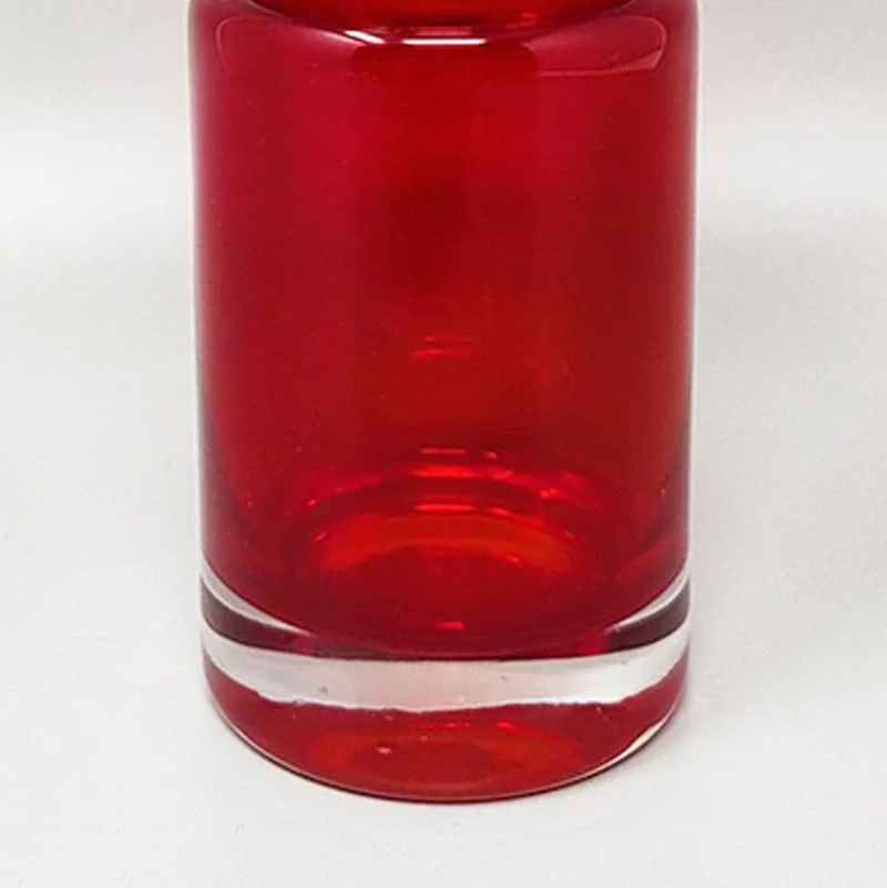 Tulip Vase from Riihimaki/Riihimaen Lasi Oy, 1970s - 5