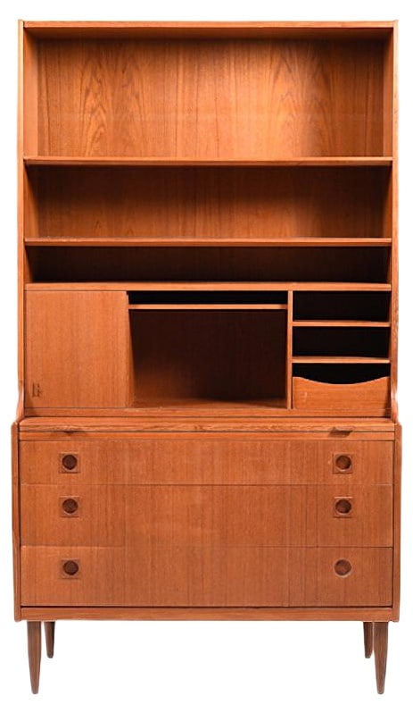 Mid-Century Danish Secretaire in Teak (1 of 8)