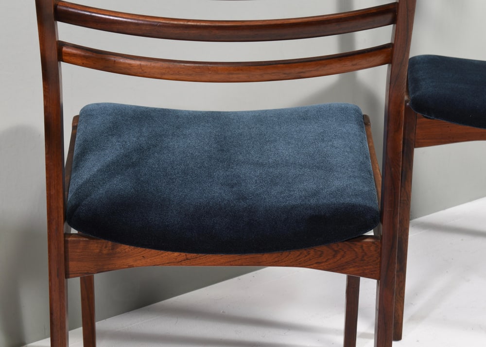 Danish Chairs by J. Andersen, 1960s, Set of 4 - 17