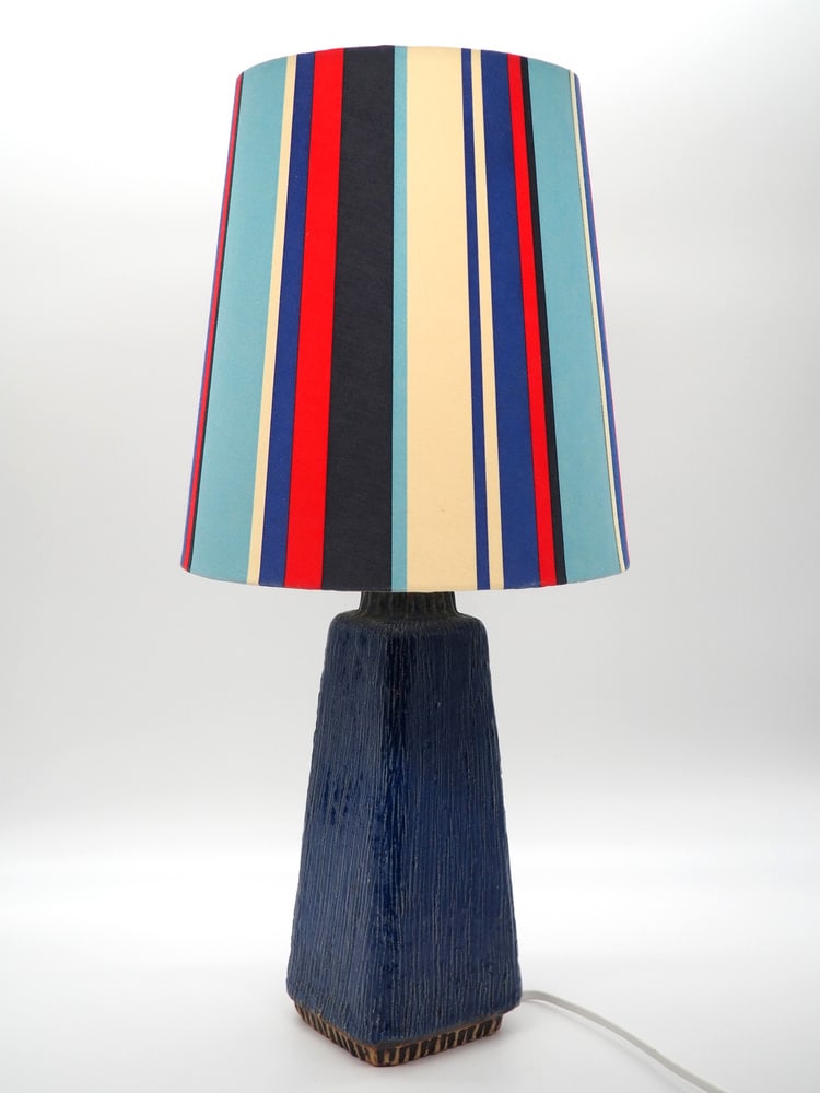 Pair of Table Lamps for Fischer Stengods, 1970s - 4