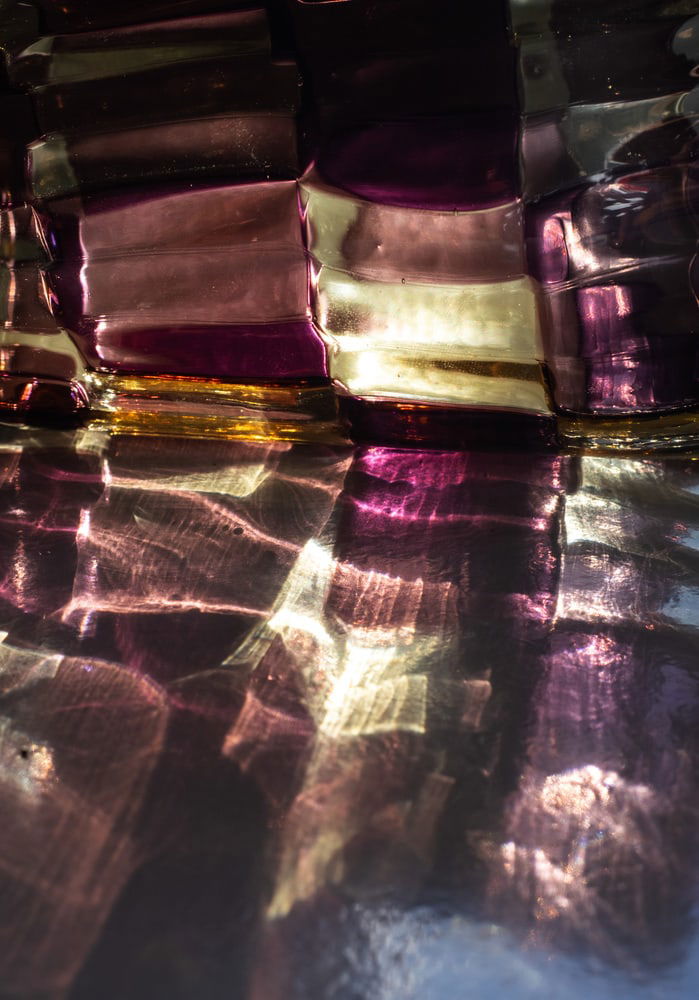 Glass Drinking Set by Mariana Iskra, Set of 6 - 5