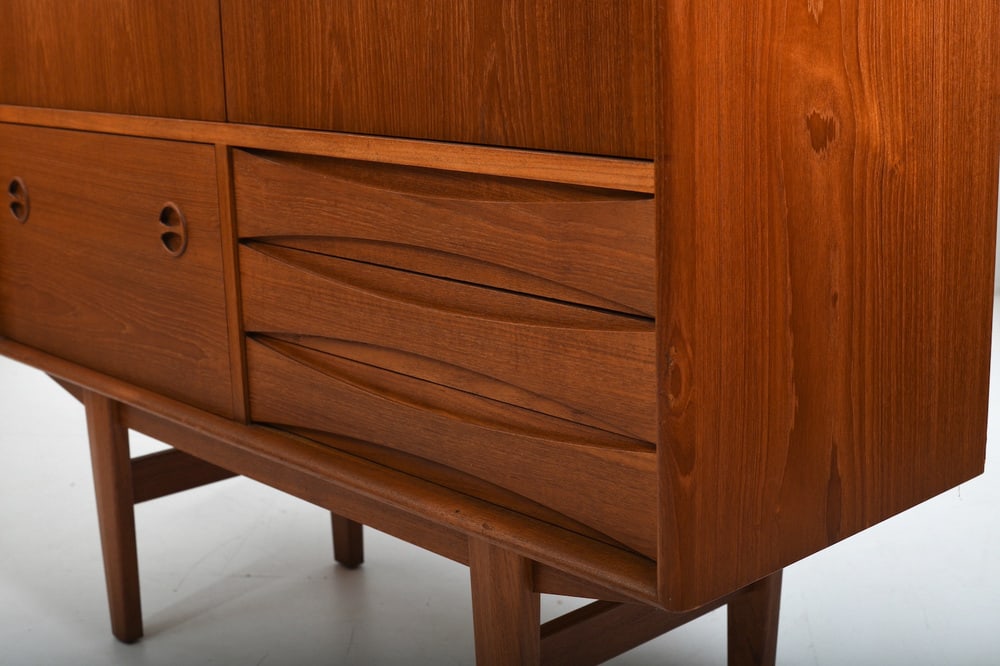 Danish Teak Cabinet by N.C. Møbler, 1960s - 11