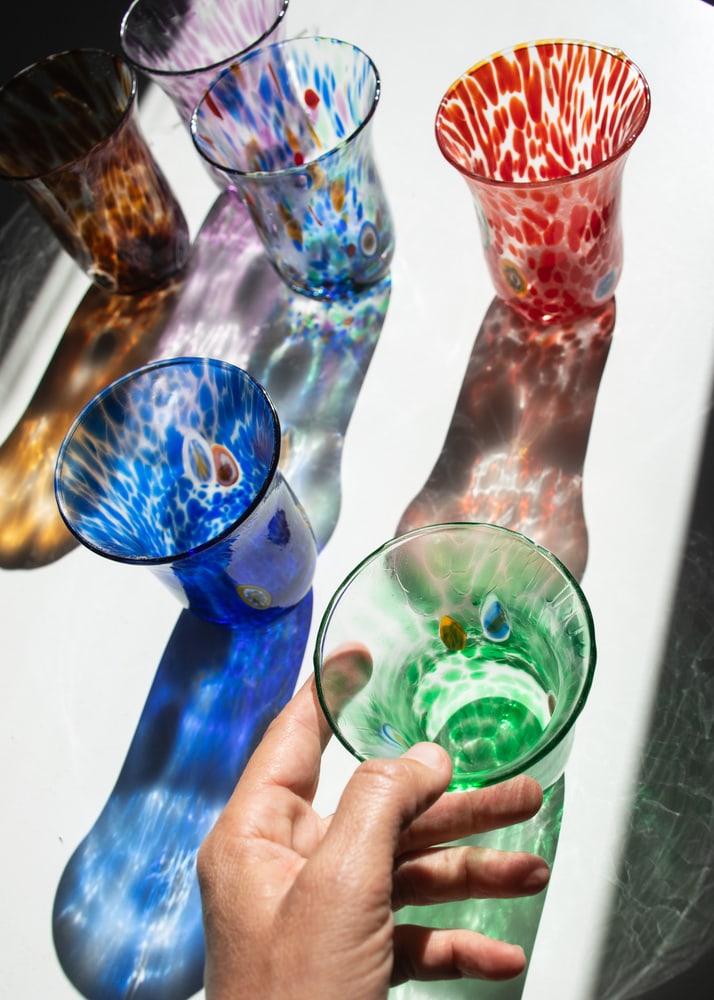 Glasses by Mariana Iskra for Ribes, 2010, Set of 6 - 13