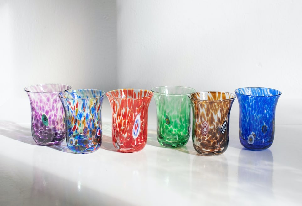 Glasses by Mariana Iskra for Ribes, 2010, Set of 6 - 2
