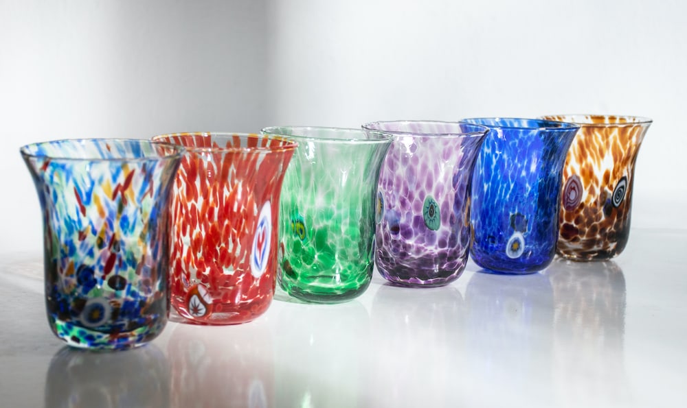 Glasses by Mariana Iskra for Ribes, 2010, Set of 6 - 4