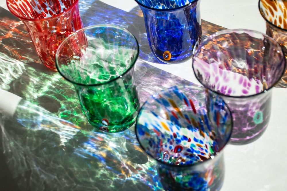 Glasses by Mariana Iskra for Ribes, 2010, Set of 6 - 7