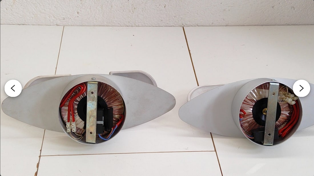 Art Deco Indigo Murano Glass Sconces, 1980s, Set of 2 - 5