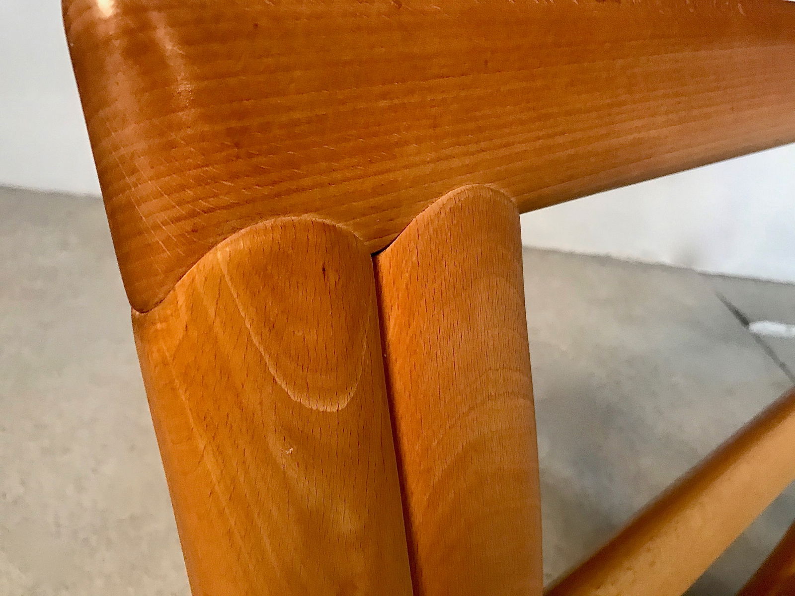 Bentwood & Leather Lounge Chair from Komfort - 16