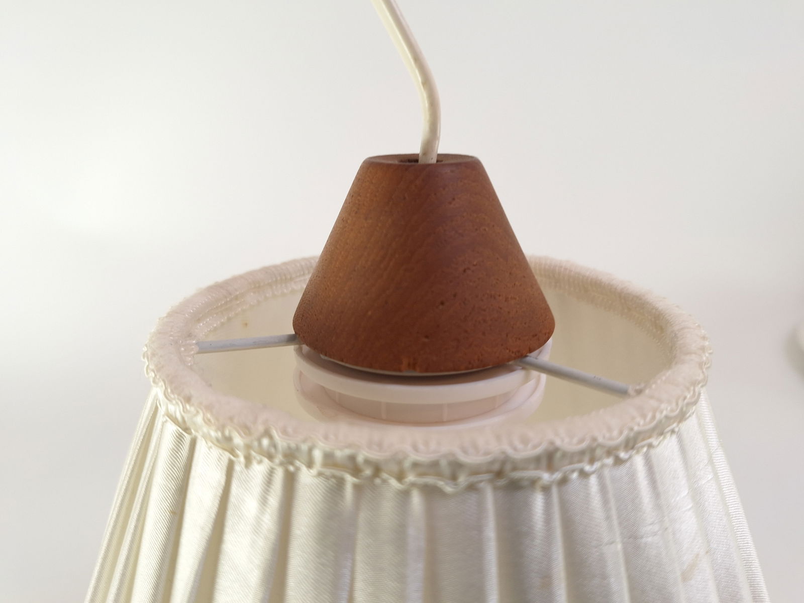 Modern Teak Wall Lamp with Swiveling Arm, 1950s - 9