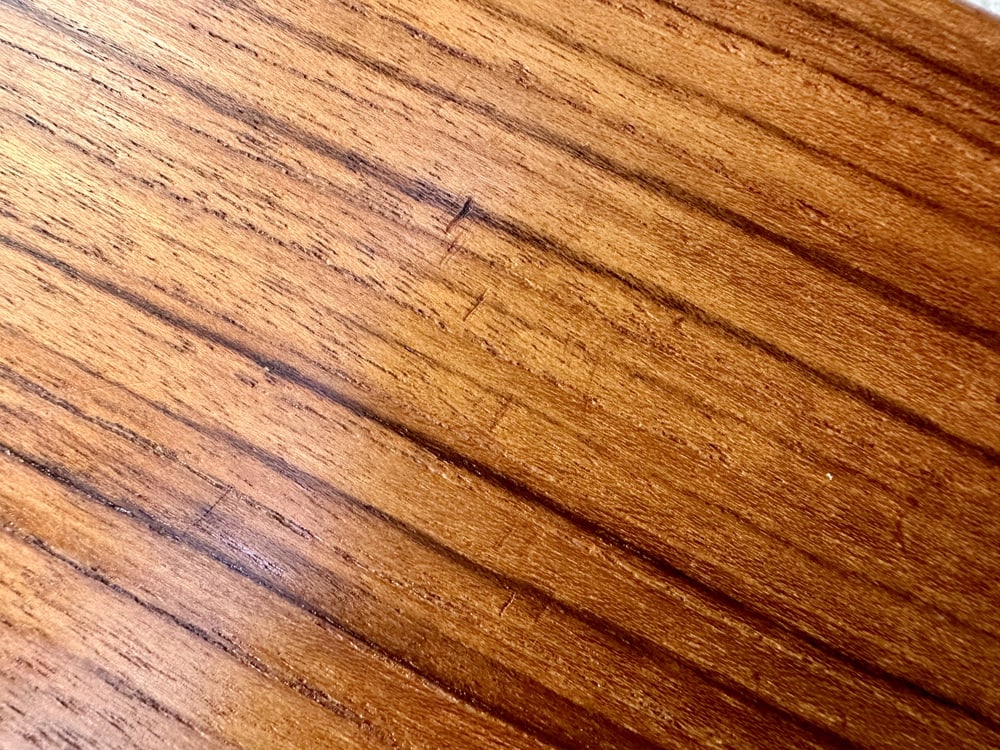 Minimalist Teakwood Wall Shelf, Germany, 1960s - 7