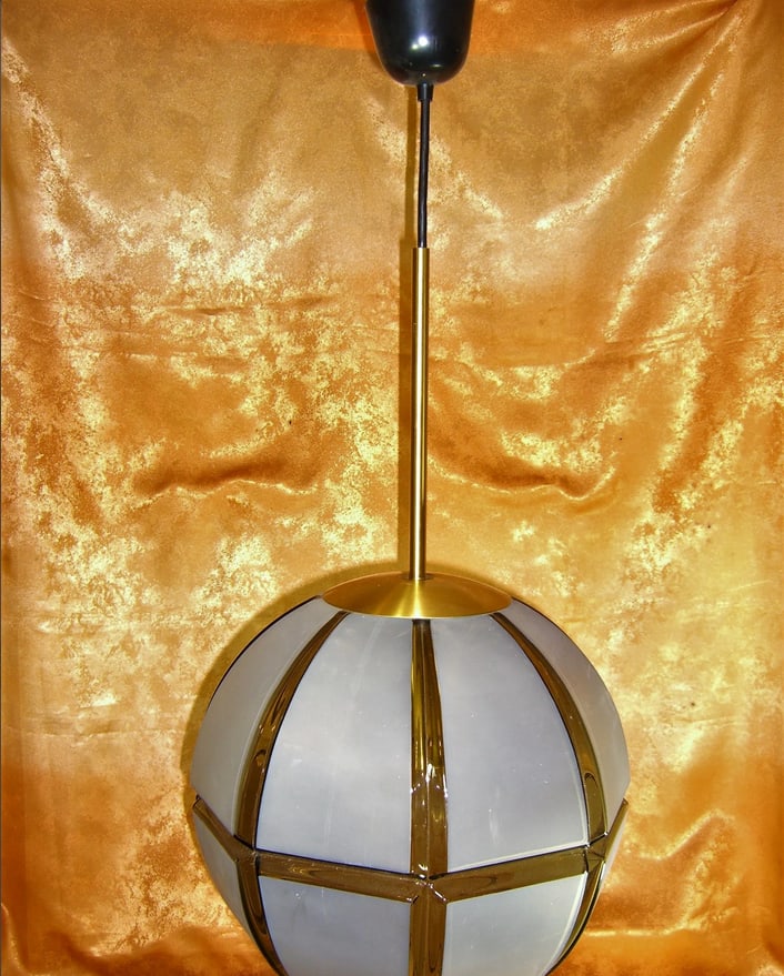 Murano Glass Pendant Light from Glashütte Limburg - 4