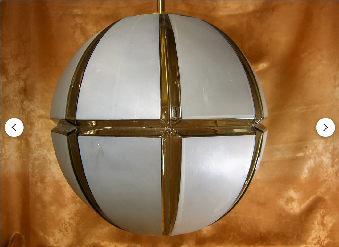 Murano Glass Pendant Light from Glashütte Limburg - 6