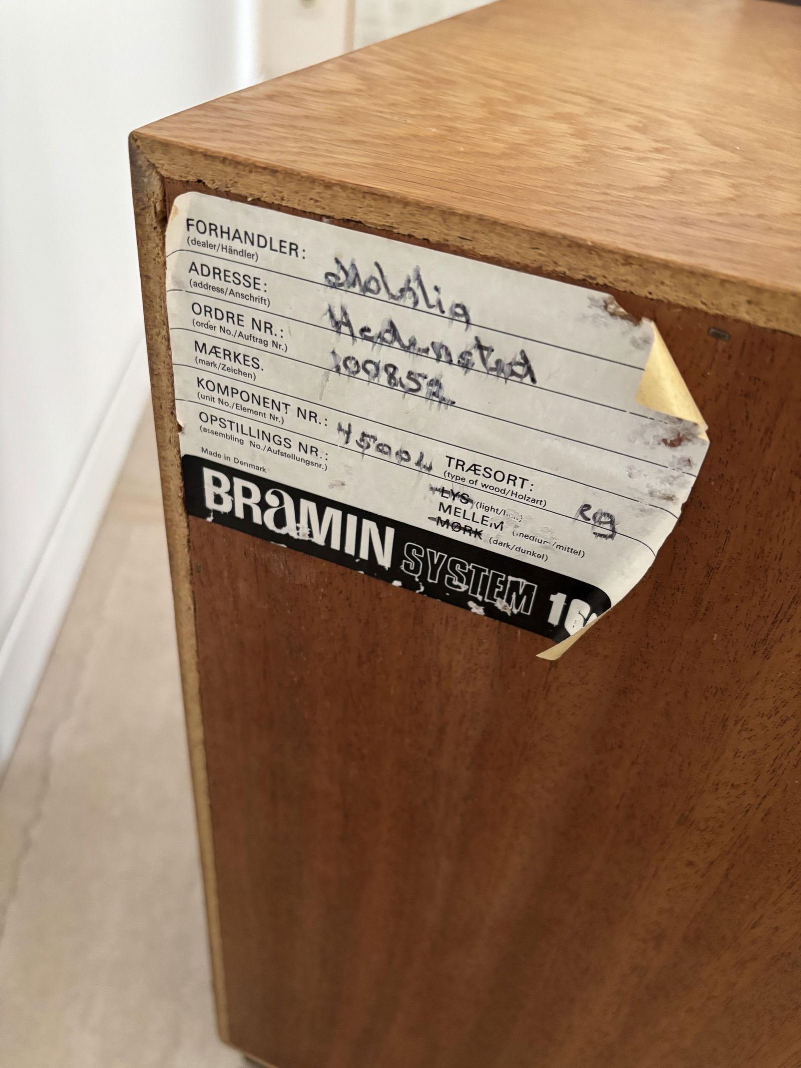 Chest of Drawers by Sven Ellekar for Bramin Mobler - 11