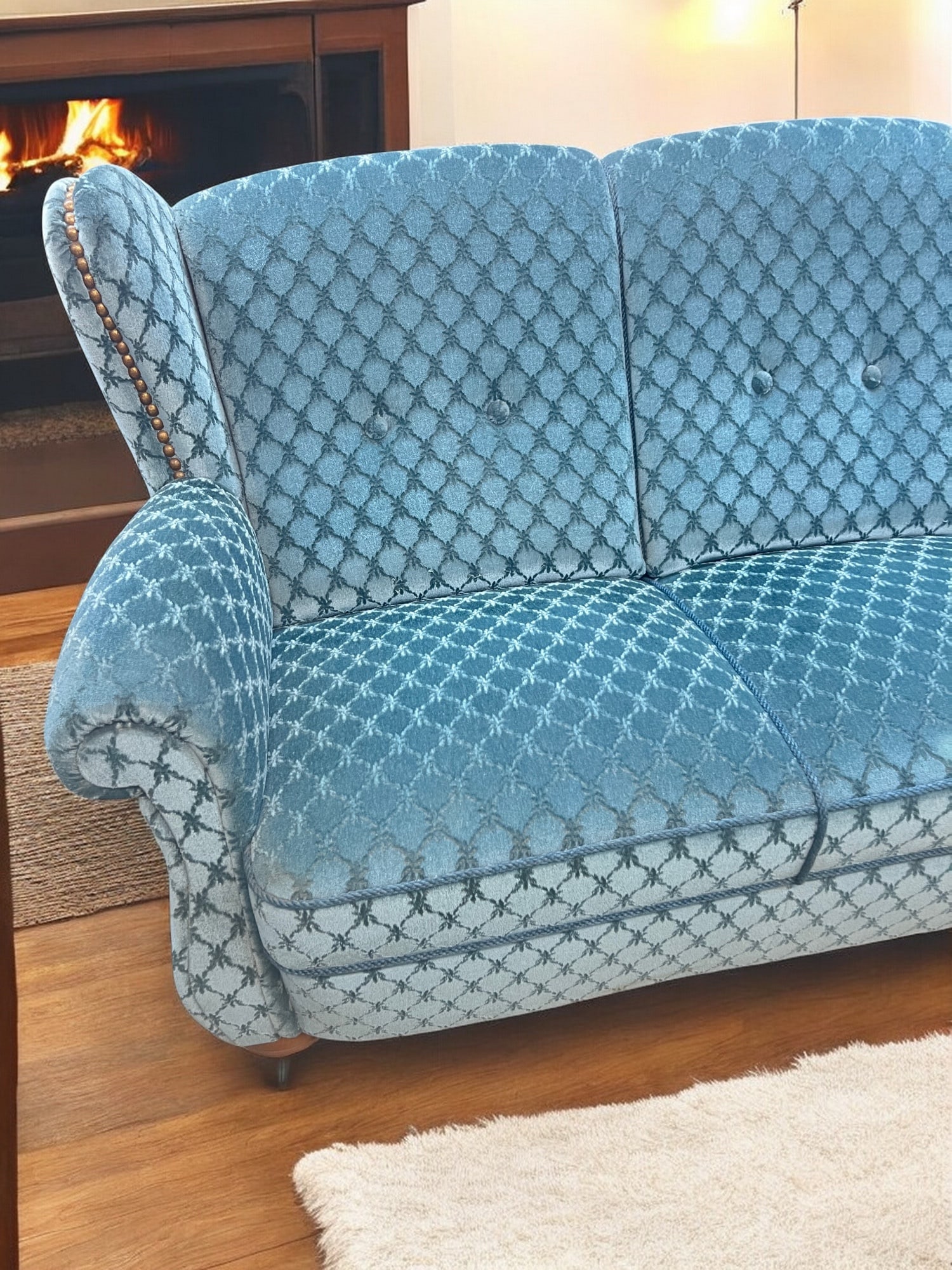 Wingback Sofa from Schlingmann Wertmöbel, 1960s - 10