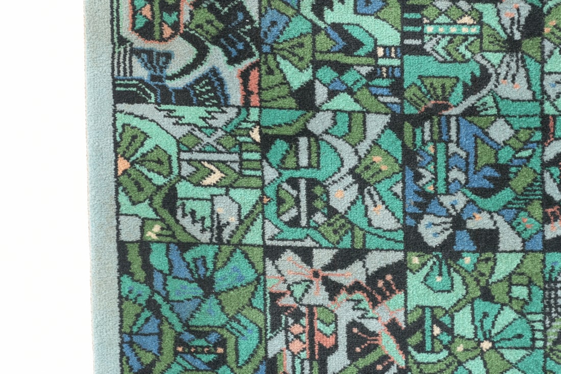 German Wool Pandra Rug from Vorwerk, 1960s - 6