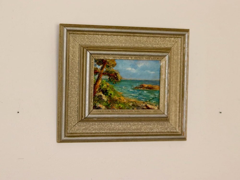 Acke Hermann, Sea View, 1960s, Oil, Framed - 20
