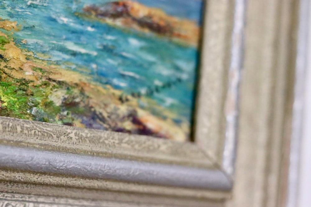 Acke Hermann, Sea View, 1960s, Oil, Framed - 2