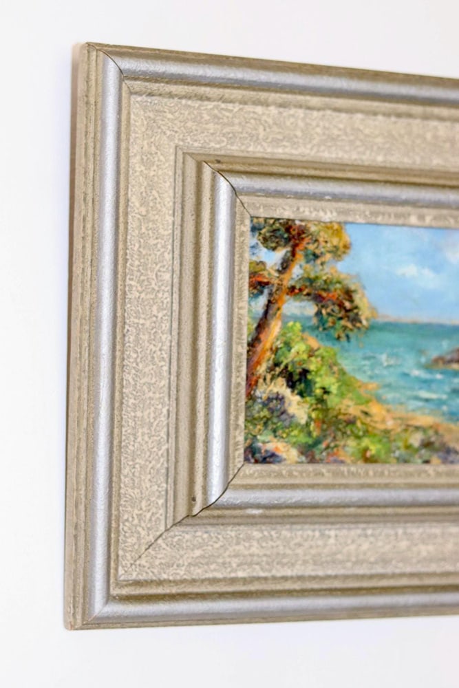 Acke Hermann, Sea View, 1960s, Oil, Framed - 7