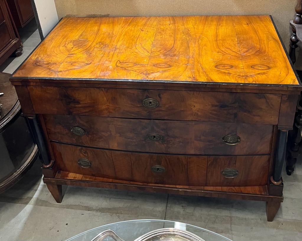 Empire Chest of Drawers in Walnut - 5