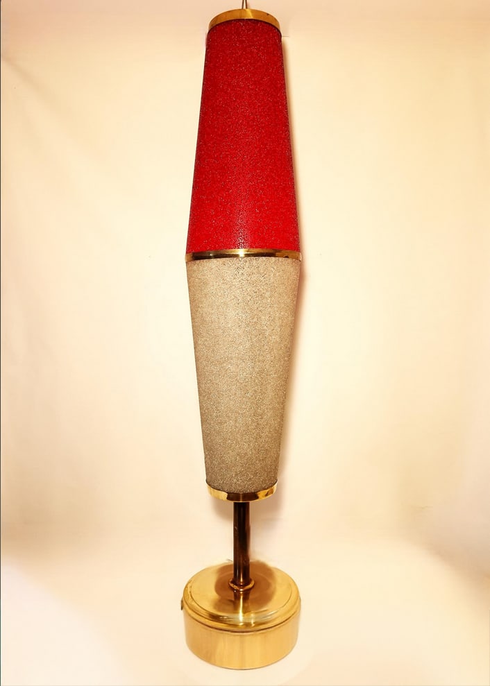 Large Vintage Accent Floor Lamp, 1960s - 11