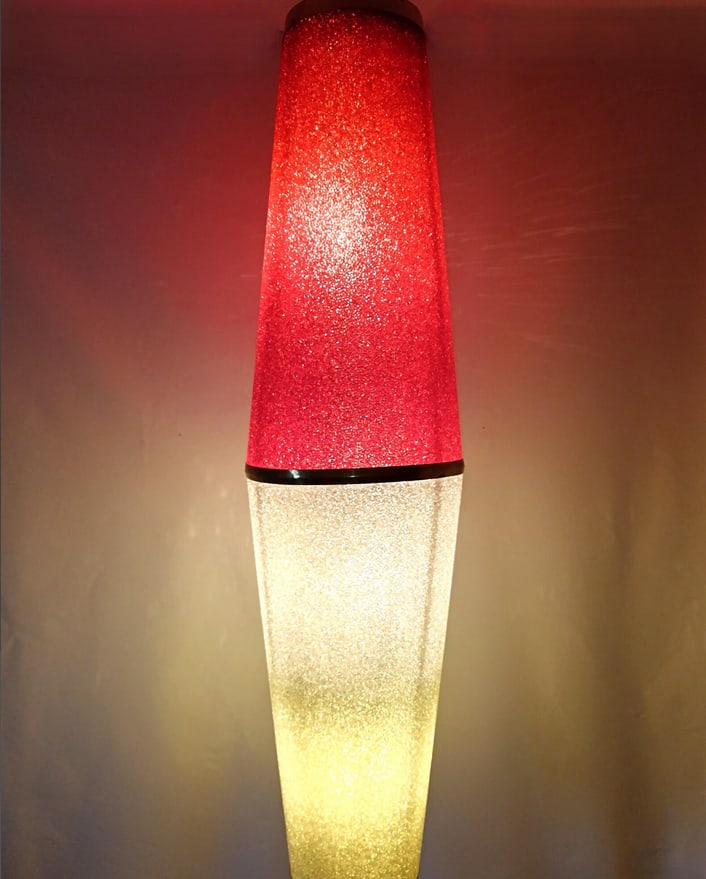 Large Vintage Accent Floor Lamp, 1960s - 4