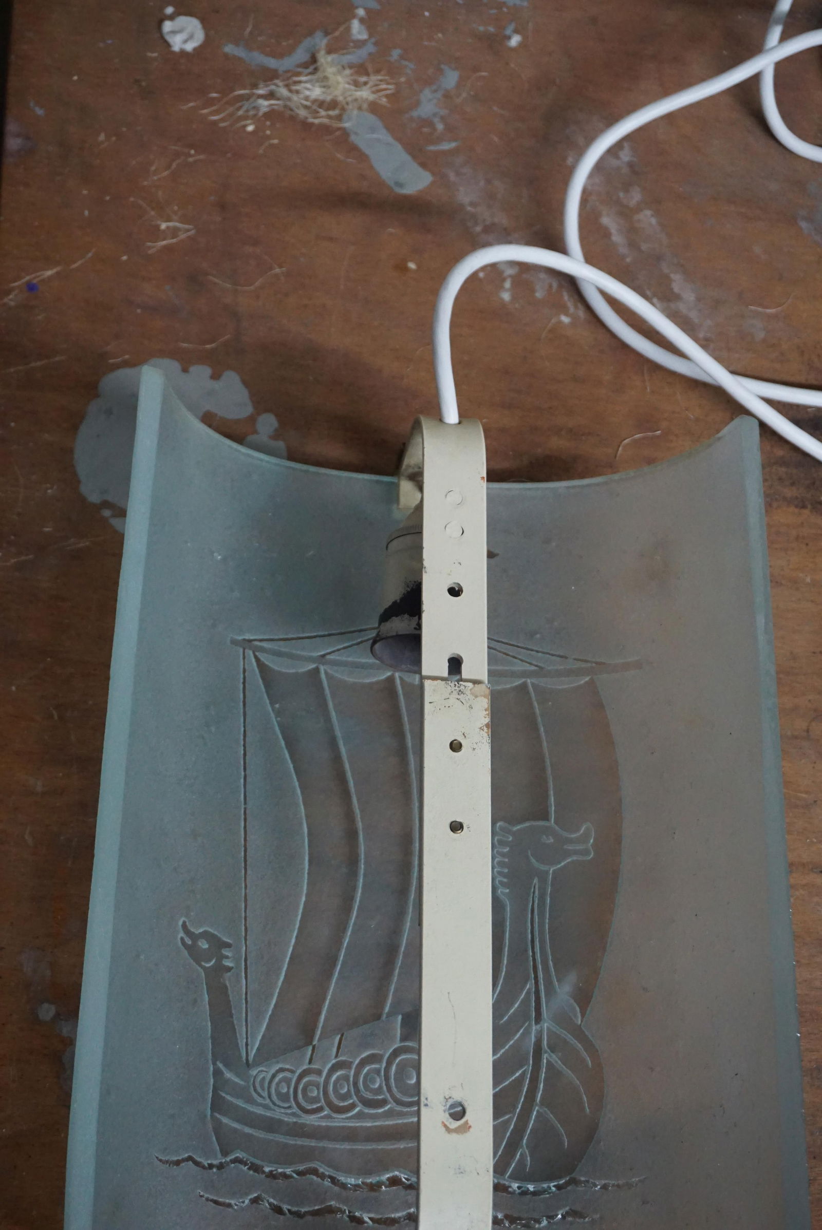 Wall Lamp by Erik Kinell for Glössner & Co., 1940s - 19