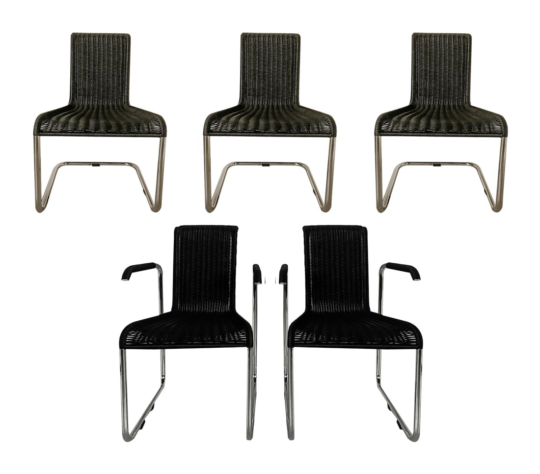 Cantilever Dining Chairs for Tecta, Set of 5 (1 of 13)