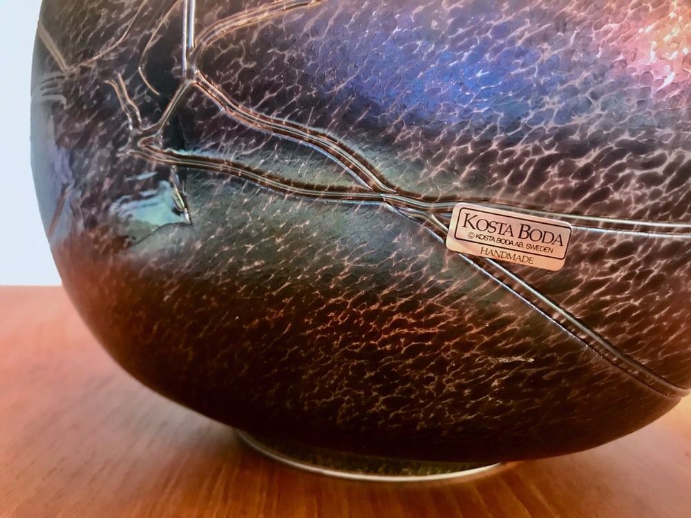 Art Glass Table Lamp by B. Vallien for Kosta Boda - 14