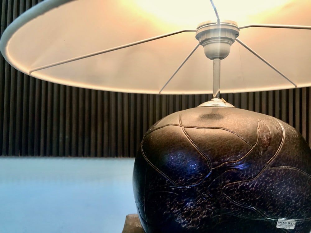 Art Glass Table Lamp by B. Vallien for Kosta Boda - 6