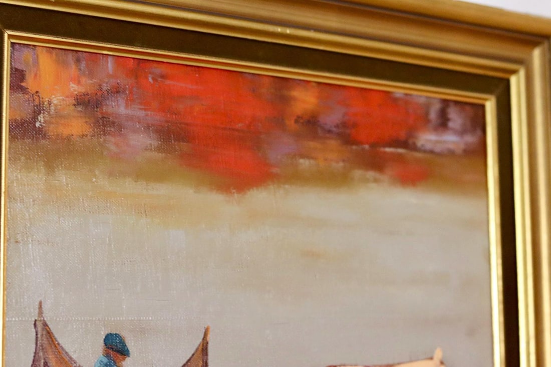 Kai Morten Glud, Sea View, 1950s, Oil, Framed - 3