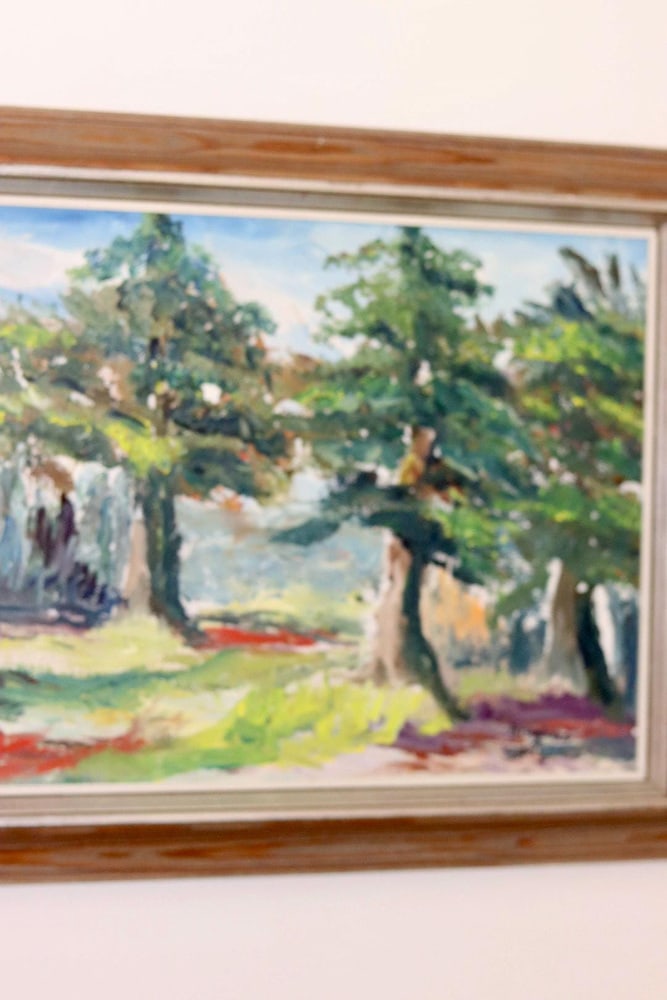 B. Högberg, Summer Landscape, 1950s, Oil, Framed - 7