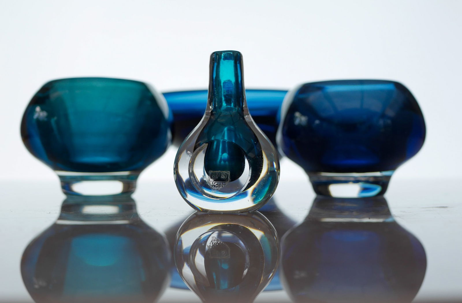 Sommerso Glass by Mona Morales, 1960s, Set of 4 - 11