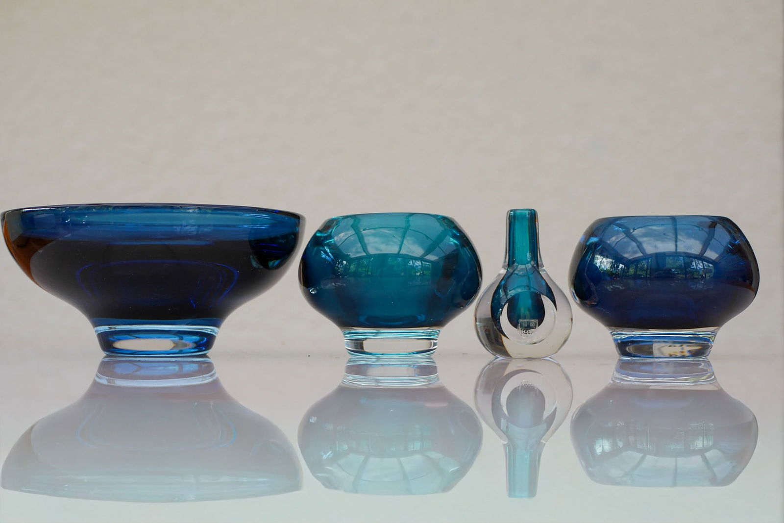 Sommerso Glass by Mona Morales, 1960s, Set of 4 - 9