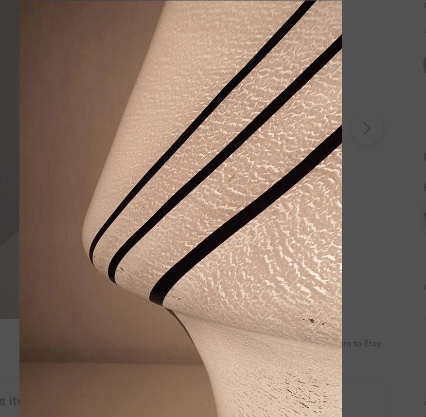 Murano Glass Table Lamp by Vistosi, Italy, 1950s - 5