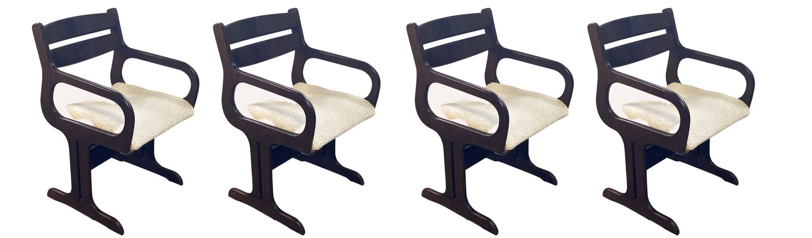 Wenge Dining Chairs from Farstrup Møbler, Set of 4 (1 of 6)