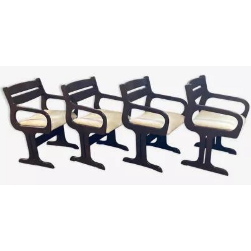 Wenge Dining Chairs from Farstrup Møbler, Set of 4 - 6