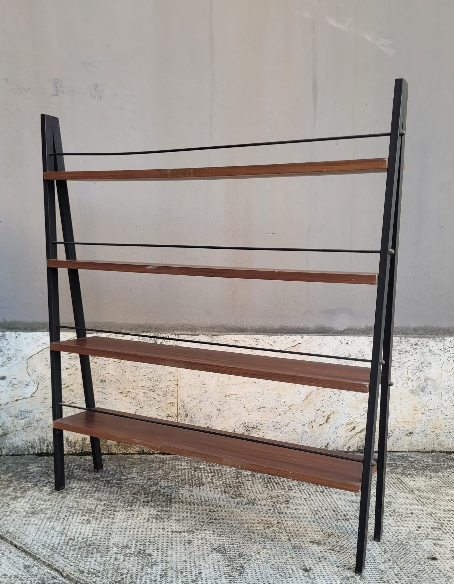 Vintage Swedish Bookcase in Teak, 1960s - 6