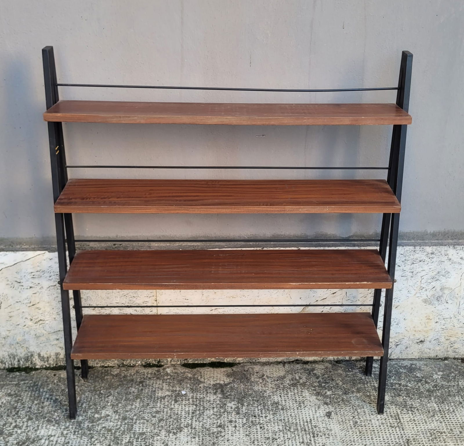 Vintage Swedish Bookcase in Teak, 1960s - 7