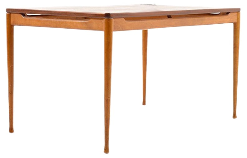 Teak & Beech Coffee Table, 1950s (1 of 20)