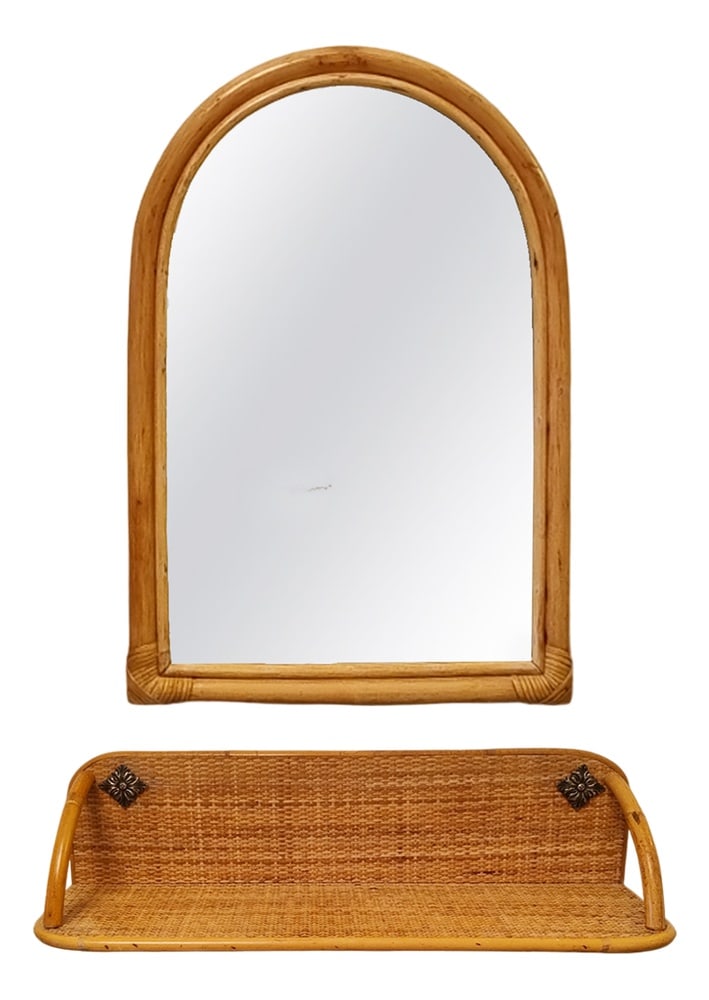 Mirror and Console, Italy, 1960s, Set of 2 (1 of 11)