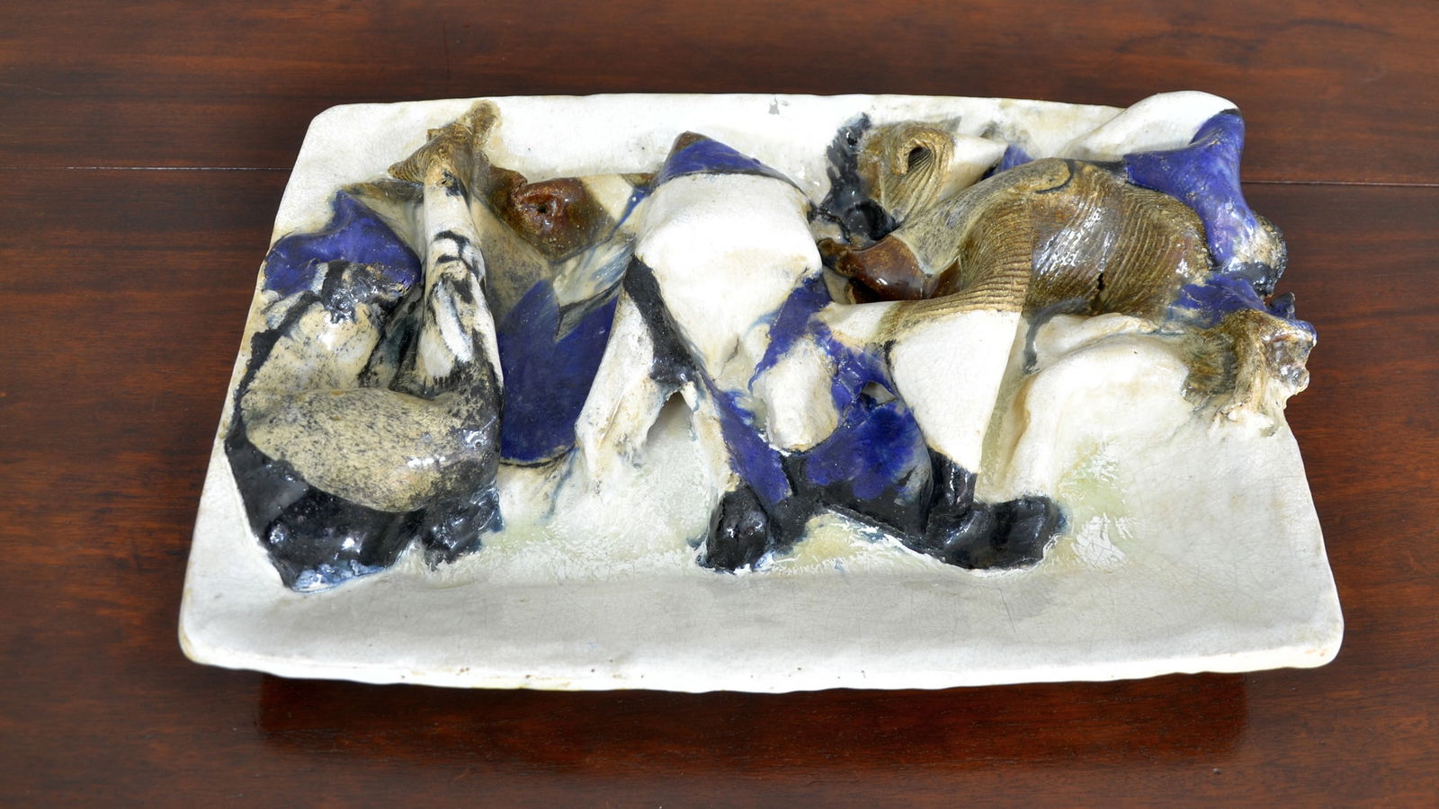 Danish Plate by Jeppe Hagedorn Olsen, 1960s - 3