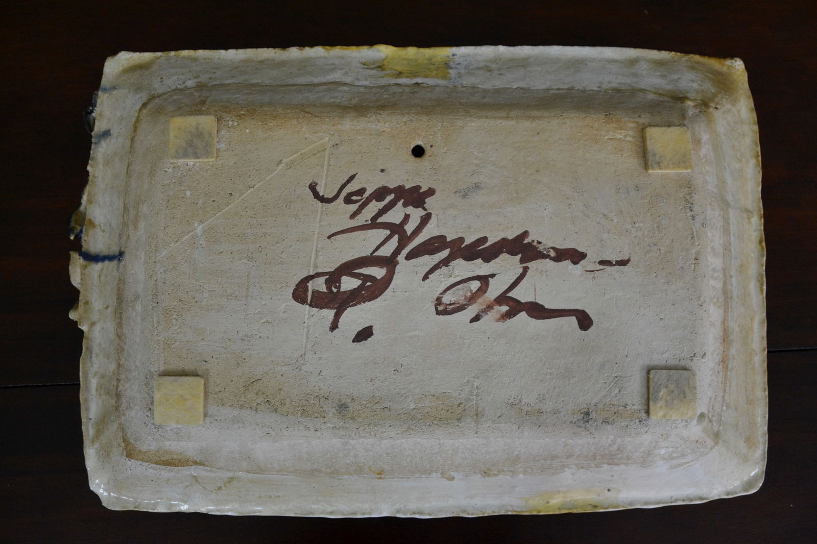 Danish Plate by Jeppe Hagedorn Olsen, 1960s - 5