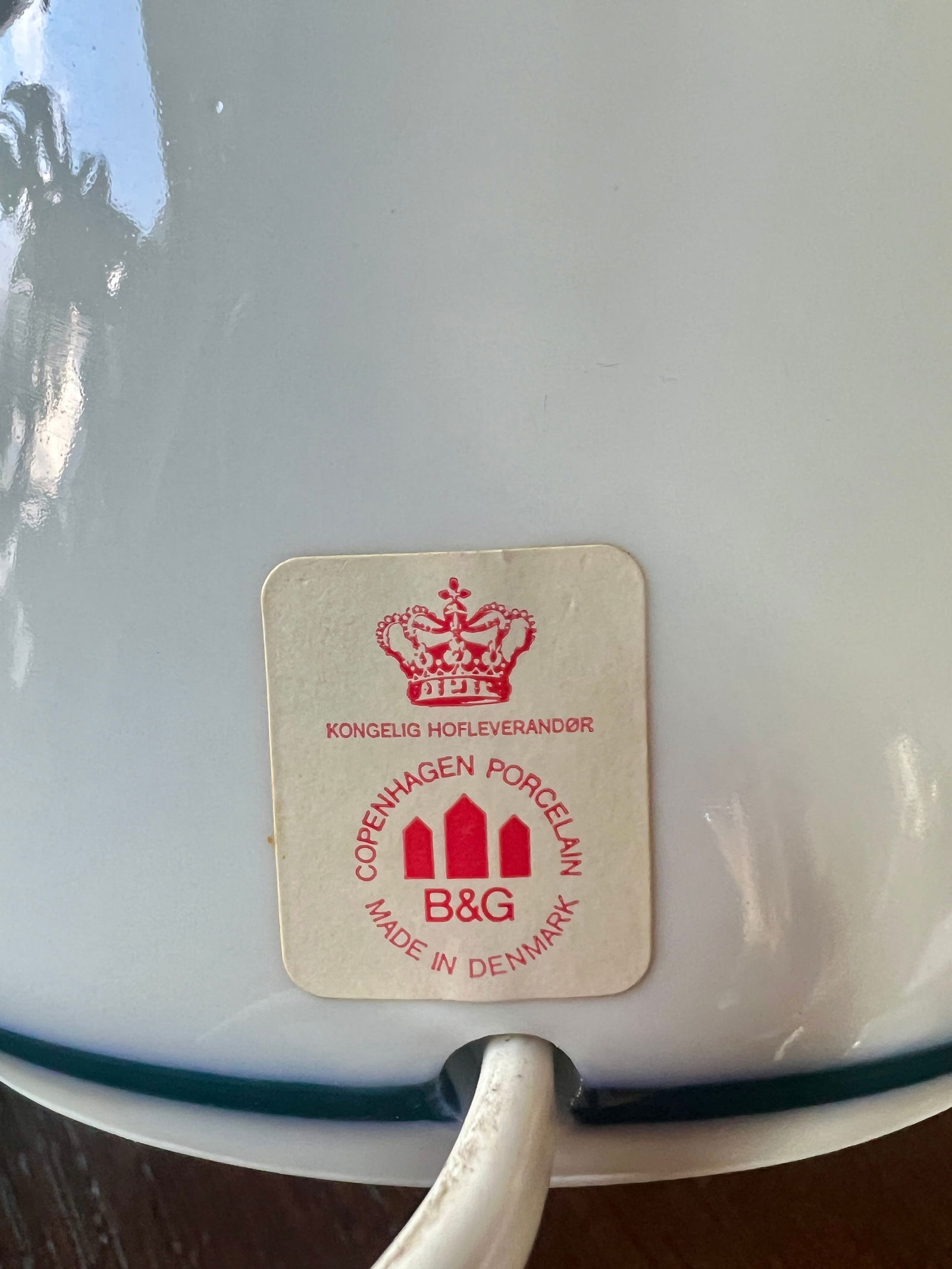 Bedside Lamp from Bing & Grøndahl Copenhagen, 1960 - 5