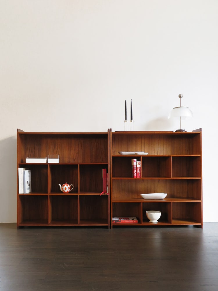 Danish Teak Bookcases by Grete Jalk, Set of 2 - 4