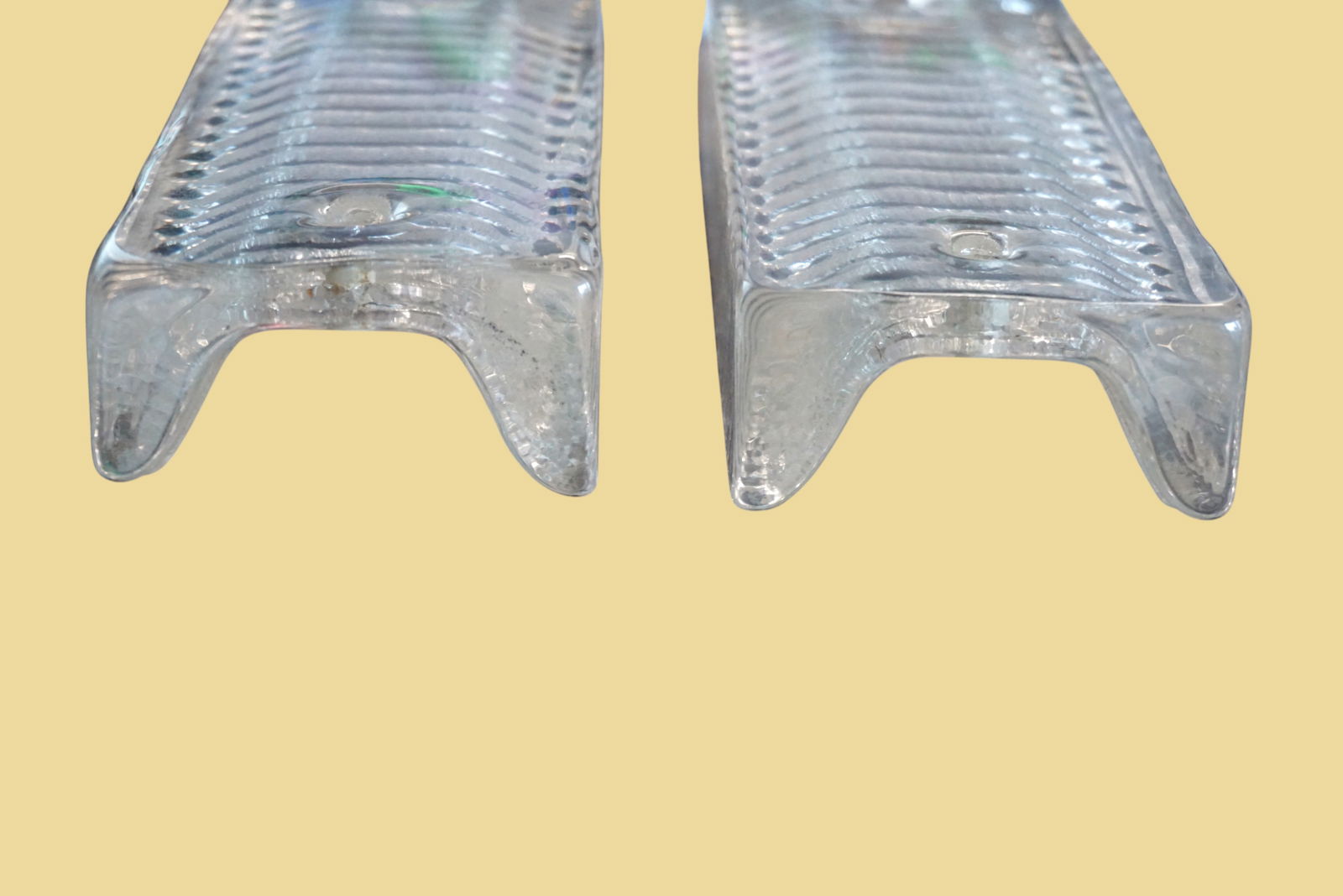 Glass & Brass Model 8971 Wall Lights, Set of 2 - 3