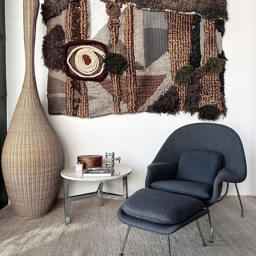 Vintage Handmade Wool Tapestry, 1970s - 16