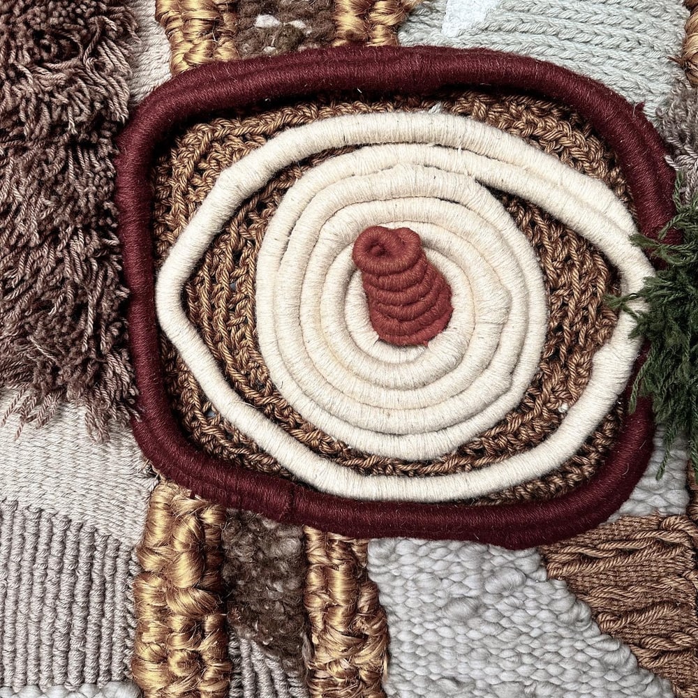 Vintage Handmade Wool Tapestry, 1970s - 18