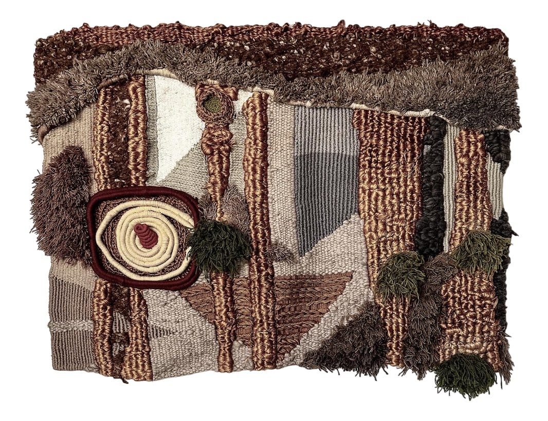 Vintage Handmade Wool Tapestry, 1970s - 3