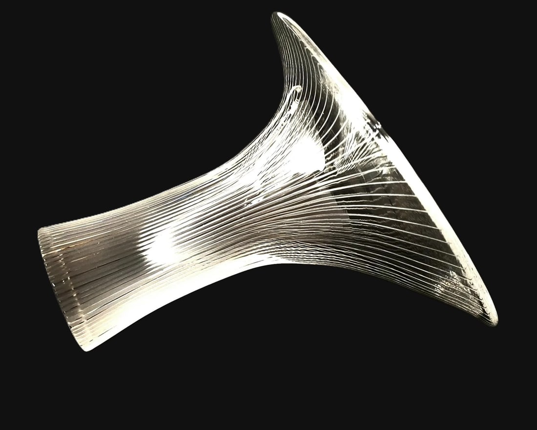 Kantarelli Glass Vase by Tapio Wirkkala, 1955 - 4